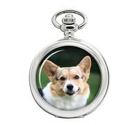 Cardigan Welsh Corgi Full Hunter Orologio da Tasca