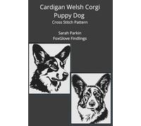 Cardigan Welsh Corgi Puppy Dog Cross Stitch Pattern