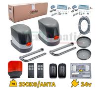 CARDIN BLGRIFFE24 KIT AUTOMAZIONE ANTE BATTENTI 2,5 MT 200KG 24V KT-BLGRIFFE24