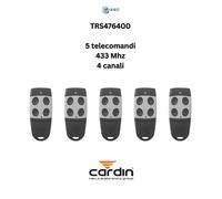 Cardin TXC449400 - Trasmettitore a 4 Canali 433.92 MHz Kit 5 pz
