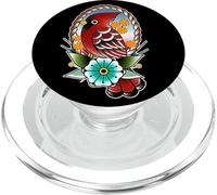 Cardinale Uccello Fiori PopSockets PopGrip per MagSafe