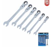 Cardine Flessibile Cricchetto Chiavi Set 8mm 10mm 12mm 13mm 14mm & 17 MM 04312