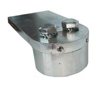 CARDINE GIREVOLE CON PIASTRA SUPERIORE DI FISSAGGIO PER CANCELLI DA 50 60 70 mm