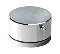 Cardine inferiore in acciaio - Certificato - Ø 70 - portata Kg 650 (tipo grande)