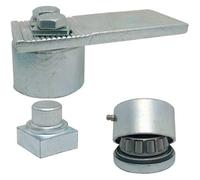 CARDINE A CUSCINETTO PER CANCELLO A BATTENTE IN FERRO Ø 50 IBFM 438/439