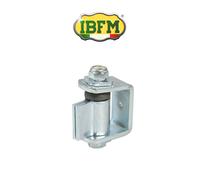 Cardine regolabile per cancelli a battente con snodo e cuscinetto Ibfm art. 424