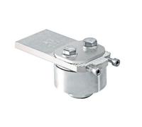 Cardine Regolabile per cancelli cancello con piastra e cuscinetto Ø 50 e 70 mm