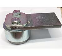 cardine superiore con piastra zincato ø70