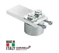 CARDINE SUPERIORE REGOLABILE CON CUSCINETTO PER CANCELLI IN FERRO A BATTENTE