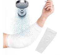 CARDINEXT Copri PICC Braccio Donna e Uomo - Protezione Impermeabile in Silicone Medicale per Doccia, Gesso e Ferite (Bianco)