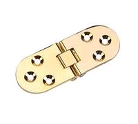 Cardini Cerniere Rotondi in Lega Zinc Metallo per Tavoli Pieghevole Hinges Accessori Mobili Camera da Letto Gold