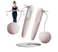 Cardio Leaper, Electronic Calorie Skipper, Wireless Heavy Handle Trainer for Home Gym Weight Loss Body Toning Module Physical Stamina Enhancing System Vitality Management Base