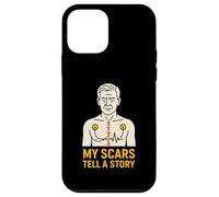 Cardiochirurgia paziente Le mie cicatrici raccontano una storia Cool Mens Custodia per iPhone 12 mini