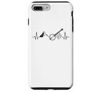 Cardiogram Banjo Appalachian-Mountain Bluegrass-Music Banjo Custodia per iPhone 7 Plus/8 Plus