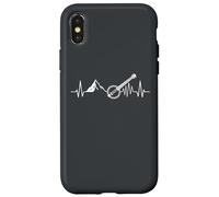 Cardiogram Banjo Appalachian-Mountain Bluegrass-Music Banjo Custodia per iPhone X/XS