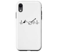 Cardiogram Banjo Appalachian-Mountain Bluegrass-Music Banjo Custodia per iPhone XR