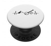 Cardiogram Banjo Appalachian-Mountain Bluegrass-Music Banjo PopSockets PopGrip Adesivo