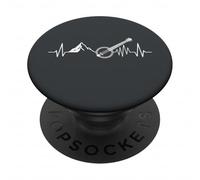 Cardiogram Banjo Appalachian-Mountain Bluegrass-Music Banjo PopSockets PopGrip Adesivo
