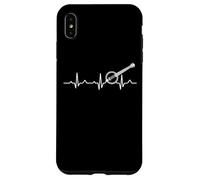 Cardiogram Banjo Bluegrass-Festival Country-Music Banjo Custodia per iPhone XS Max