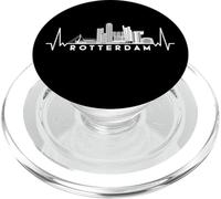 Cardiogram Skyline Netherlands Rotterdam PopSockets PopGrip per MagSafe