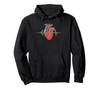 Cardiologo Cuore Cardiologia Felpa con Cappuccio