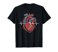 Cardiologo Medico del Cuore Vintage Distintivo Cardiologia Maglietta
