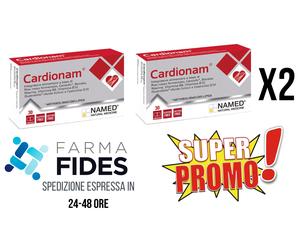 CARDIONAM 30 CPR.- INTEGRATORE COLESTEROLO LIPIDI- GLUTEN FREE E SENZA LATTOSIO