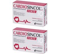 Cardiosincol 10 Forte 30 Compresse Rivestite Set da 2 g Compresse rive