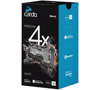 Cardo Freecom 4x, sistema di comunicazione twin set male Nero