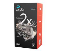 Cardo Interfono Bluetooth Freecom 2X doppio Twin Pack casco moto con cuffie JBL