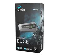 Cardo Interfono Bluetooth Packtalk Edge single Pack casco moto con cuffie JBL