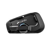 CARDO, interfono Mani libere Bluetooth Freecom 2X Duo, Nero | Interfono a 2 vie, altoparlanti HD da 40 mm, impermeabile, connettività Bluetooth universale, ricarica rapida