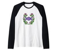 Cardo Luna Ciclo Triplo Dea Simbolo Maglia con Maniche Raglan
