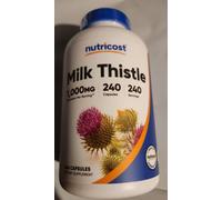 Cardo Mariano 1000Mg Equivalente 240 Capsule Vegetariane Nutricost