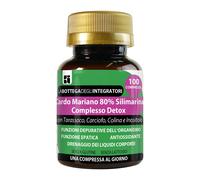 Cardo Mariano 80% Silimarina Complesso Detox 100 Compresse 1 al dì con Tarassaco