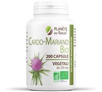 Cardo Mariano Bio - 300mg - 200 capsule vegetali - Planète au Naturel