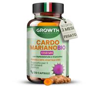 Cardo Mariano Biologico con Curcuma e Barbabietola BIO 120 Cps Integratore