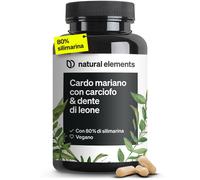 Cardo Mariano Carciofo e Tarassaco (Dente di Leone) 120 Capsule Integratore con
