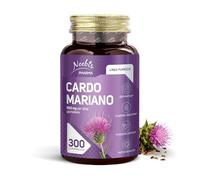 Cardo Mariano Noebis Pharma - Estratto Secco di Cardo Mariano con Silimarina - 300 Compresse - Supporto Fegato, Digestione e Azione Antiossidante (Confezione da 4)