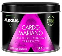 Cardo Mariano Tarassaco e Carciofo con Curcuma e Desmodio 150 Capsule 80% di