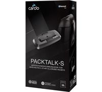 Cardo Packtalk-S Bluetooth Sistema di comunicazione Pacchetto singolo per caschi da motocicletta Shoei Gen 3