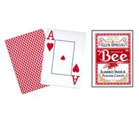 Cards Bee Poker Jumbo Index (Red)