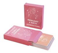 Cards di affermazione della nuova mamma da 50 pezzi carte di supporto a doppio lato positivo di gravidanza positiva regali di spinta ispiratrice per le nuove madri dopo la nascita e il postpartu