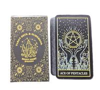 Cards di Tarocchi, 78-Card Deck, Psychological Oracle, Mysterious Divination Card, Insightful Strategic Board Game, Divination Tools for Future and Past, 2.83 x 4.06 inch