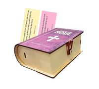Cards di versi della Bibbia - Wood 11x7cm | Scheda di preghiera delle Scritture, Usa per la devozione quotidiana - Bibbia Versetti Preghiere Box Usa per lo stoccaggio delle note, regalo di ispirazione