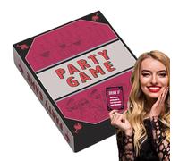 Cards for Game Night, partite per feste | Fun 50x Cards in inglese per più giocatori,Sfide entusiasmanti e domande esilaranti di famiglia per adulti, amici