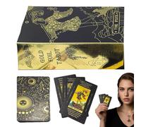 Cards per principianti, mazzo per tarocchi principianti Entertainment | Set di 78 Fate Divination Deck for Entertainment, Family Board Games, Russia Edition