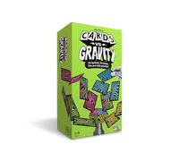 Cards Vs Gravity Pro: include borsa da viaggio e carte aggiuntive, divertente gioco di carte da viaggio per la famiglia per 2-8 giocatori, il miglior gioco di carte impilabile