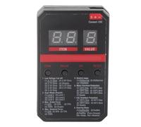 cardyven Scheda di Programma LED per Auto RC, Scheda di Programmazione ESC RC velocità Elettronica LED Programmatore LED per Rocket V2 ESC 45A 60A 80A 120A 150A