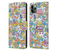 CARE BEARS 40ESIMO ANNIVERSARIO CUSTODIA COVER A PORTAFOGLIO PER APPLE iPHONE